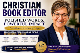 christian book editing, proofread, book editor beta reader