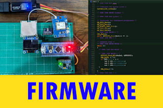 develop firmware for stm32 esp32 esp8266 pico and arduino