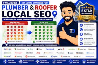 do local seo ranking for plumbers and roofing business