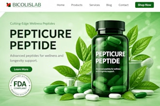 build peptide website fda complaint peptide website woocommerce peptide website