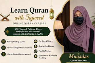 do teach quran with correct tajweed