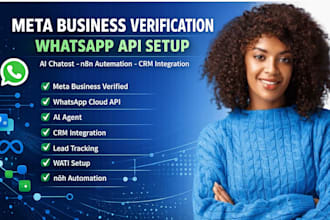fix meta business verification whatsapp API setup whatsapp chatbot n8n ai agent
