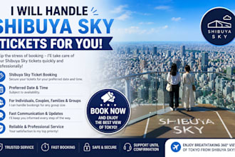 handle shibuya sky tickets for you