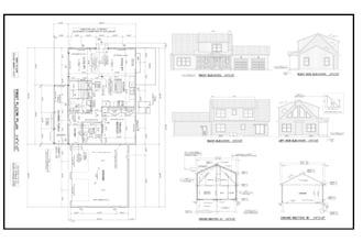 draw permit plans for city approval, architectural drawings