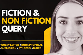 write a professional query letter for literary agents
