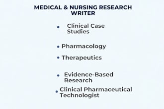 handle medical and nursing research