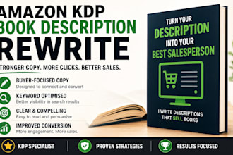 rewrite your amazon KDP book description