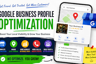 optimize your web google business profile for local SEO, search maps ranking