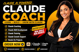 be your claude coach, claude tutor, claude code trainer and claude training