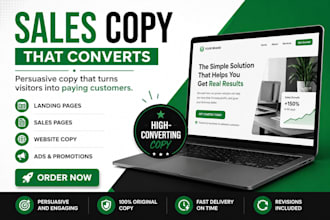 write sales copy that converts for your business