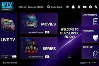 rebrand apple tv app IOS app, sparkle tv xciptv ibo player next tv with panel