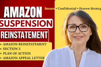amazon suspension appeal letter and persuasive poa for account reinstatement