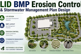 lid bmp erosion control stormwater management plan design