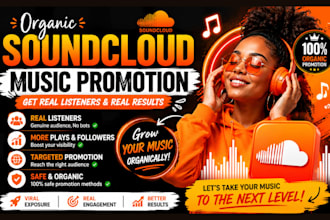 do organic soundcloud album promotion soundclound music promotion for your track