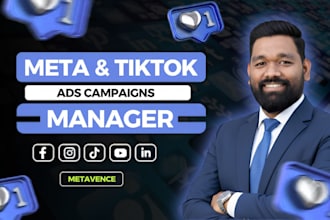 run meta and tiktok ads campaigns for high roas