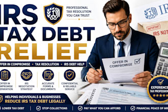 negotiate irs tax debt and prepare irs offer in compromise