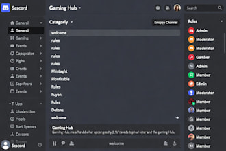 create a discord server for gaming and communities