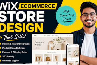 design wix ecommerce store wix online store wix product listing wix website