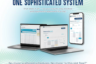 create court booking system for your website