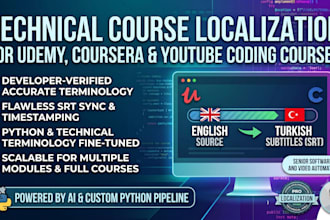 translate and automate subtitle generation for your coding courses