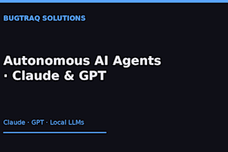 build an autonomous ai agent with claude or gpt