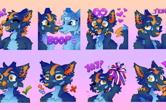 do custom furry telegram stickers nsfw furry stickers telegram emote stickers