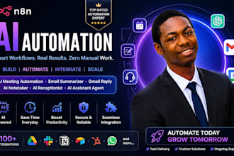 build n8n ai sales assistant, ai receptionist, ai lead generation, ai call bot