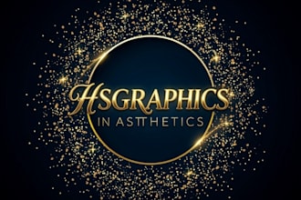 make design beautiful luxury glitter feminine signature logo
