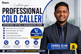 do professional b2b cold calling, appointment setting, and telemarketing