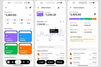 develop crypto wallet app wallet app fintech app banking app