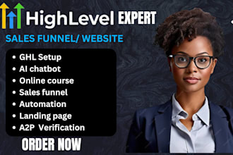 gohighlevel website gohighlevel sales funnel go high level landing page