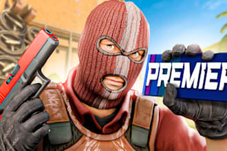 design professional counter strike 2 gaming thumbnails
