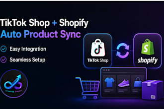 integrate tiktok shop with shopify via automated product sync