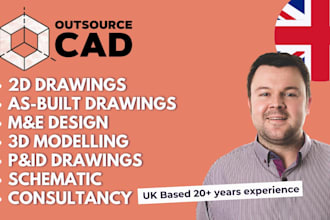 create professional cad drawings for engineering and construction project