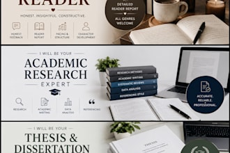 be your beta reader and providing expert manuscript critique