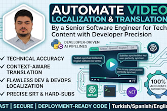 develop custom python scripts and automation bots for your workflow