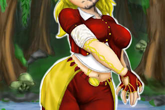 illustrate or desing your oc