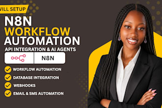 build n8n automation and API integration