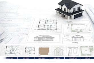 create permit drawings, floor plans, adu, deck and shed plans for city approval