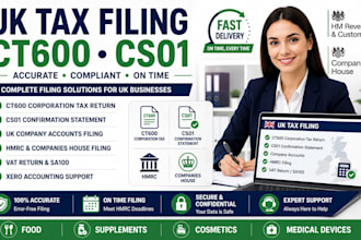 file ct600 cs01 UK tax return corporation tax hmrc companies house