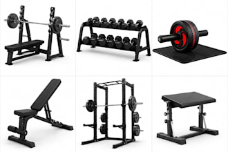 do 3d product gym equipment cad design fitness machine manufacturing solidworks