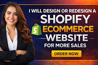 build shopify store, redesign shopify website, gempages and pagefly landing page