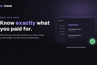 build a full stack web app from idea to launch