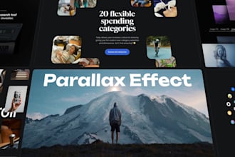 create gsap scroll animations, interactive website effect for saas landing pages