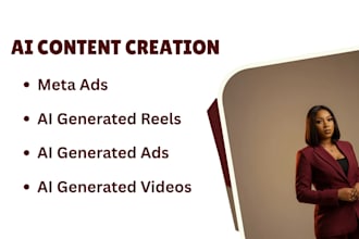 be meta ads manager for lead generation,ad creative, ai video ads, meta ads