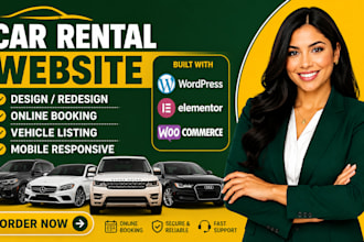 build car rental website car hire booking website taxi booking website