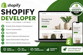 be your shopify store expert and ecommerce developer