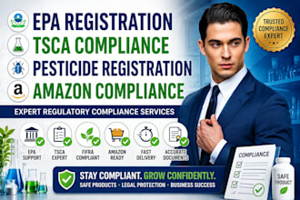 do epa registration, tsca compliance, pesticide and amazon compliance