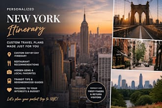create a personalized NYC travel itinerary