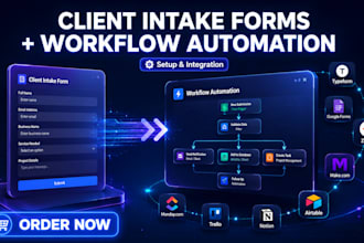 build business workflow automation and form integrations